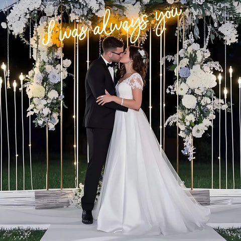 Custom Neon Sign LED Light Up Name Sign Personalized For Weddings Bars Salons And Businesses Lit Name Decor For Events