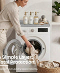 Washer And Dryer Top Cover Protector 25x25 Inch Silicone Waterproof Dust Guard on laundry machine