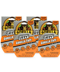 Clear Duct Tape Tough As Nails Heavy Duty All Purpose Weatherproof Repair Tape Pack Of Four Tear By Hand 1.88 In By 9 Yd