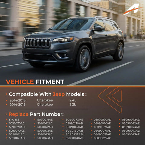 Jeep Cherokee compatible with Beefed Up Heavy Duty Rear Suspension Knuckle Bushing Kit for 2014 to 2021 models