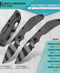 Duane Dwyer Collaboration Folding Knife 3.54 Inch CPM S35VN Blade Titanium Alloy Handle Frame Lock EDC Pocket Knife