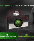 Two Pack Replacement Garage Door Opener Remote For Green Learn Button Models From 1993 To 1995 And 1997, compatible with chip