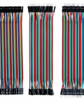 Jumper Wire Kit With 120-Piece Multicolor Cables, 20 Cm Length, 3 Pack 40-Pin Male-To-Male Jumpers For Arduino DIY Projects