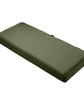 Montlake FadeSafe Outdoor Bench Cushion 54 x 18 x 3 Inch Heather Fern for Patio Hangouts Water Repellent and Fade Resistant Seat Pad