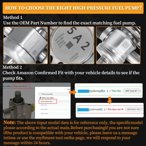Chevy High Pressure Fuel Pump 3.0L 3.6L Fitment For Camaro Equinox Impala Traverse Colorado Caprice Captiva Sport Buick Enclave LaCrosse Allure Cadillac CTS ATS XTS SRX OE 12633594 in use guidelines