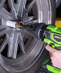 19mm Lug Nut Socket For Half Inch Drive With Non Marring Sleeve And Thin Wall CR MO Steel For Impact Tools Wheel Service