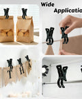 Big Party Balloon Arch Clips Set With 50 Premium Long Clear Latex Balloons To Make Your Birthday Or Wedding Look Totally Awesome And Professional Without Breaking The Bank For Any Home Decor Shindig. black clips on bags, banners, and rod