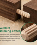 150 Piece Wood Dowel Pins Kit Fluted Dowels Five Sixteenths By One And Three Sixteenths Inches used for wood joint fastening