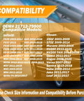 Compatibility list for 2 Pack Black Coolant Reservoir Cap Compatible With Nissan Murano Rogue Versa Quest And Infiniti models
