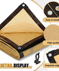 Keep It Chill With This 95 Percent Shade Pergola Cover With Grommets For Outdoor Sun Shade Cloth 10 By 20 Feet Universal Replacement