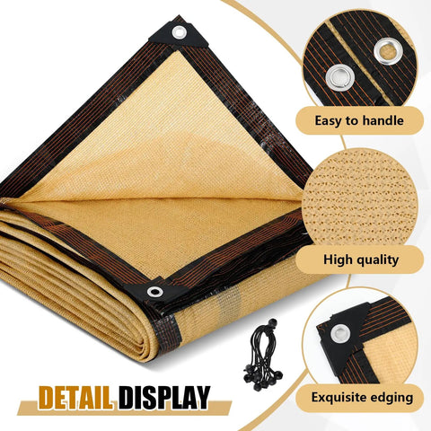 Keep It Chill With This 95 Percent Shade Pergola Cover With Grommets For Outdoor Sun Shade Cloth 10 By 20 Feet Universal Replacement
