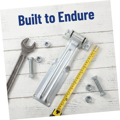 Heavy Duty Iron Truck Door Hinge With Anti Corrosion Finish For Cargo And Refrigeration Doors, Tough As Nails Hinge For Semi Trailer And Utility Trailer, with bolts
