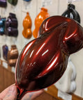 Molten Merlot Professional Car Paint Basecoat Full Gallon Volume Ready To Spray Straight Out The Can With Premium Slow Reducer color sample in hand.