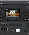 V-Drums Sound Module For V-Drums 5 Series With Intuitive Interface showing control panel and display screen