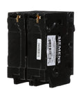 Q260H 60 Amp Double Pole 240V Type QPH Circuit Breaker, 22kAIC Interrupting Rating, side view, Siemens label visible