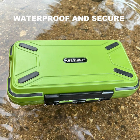 Floating Double Sided Fishing Tackle Box for Lures ✓
