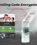Replacement Keypad For MegaCode Linear Garage Door Opener That Is Ready To Roll with encryption technology display