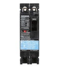 Professional Grade Built Like A Tank 60 Amp Two Pole Thermal Magnetic Circuit Breaker For Commercial Switchboards And Industrial Panelboards 480 Volt Rated Power Grid Setup Module side view with detailed label.