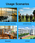 Usage scenarios for Game Changing 30 Device Charging And Storage Cart With Secure Lockers For Smartphones And Tablets in classrooms, airports, and libraries.