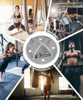 Built Like A Tank Wall And Ceiling Mount Bracket For Suspension Straps Gymnastic Rings Yoga Swing Hammock Resistance Bands Battle Ropes Tough Outdoor Indoor Hardware with diverse fitness activities.