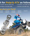 Rear Hub Repair Kit For Polaris Scrambler 500 4x4 Trail Blazer 250 330 Trail Boss 330 2005 2013 with ATV in motion