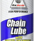 Honda Pro Chain Lube With White Graphite 15 Oz For Motorcycle Chains O Ring And Non O Ring Long Lasting Weather Resistant Lubricant
