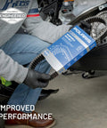 Upgrade Your Ridin Game With This Polaris Pro Series Snow Drive Belt Built Tough For RMK 9R And Boost Models To Handle Extreme Stress And Maximize Horsepower Transfer Effortlessly, in packaging