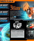 Promotional image of 40cc Gas Powered Beast Of A Brush Cutter With 4 Cycle Engine showcasing power and durability features.