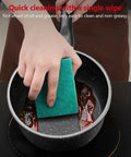 Hand cleaning 1.5 Quart Nonstick Saucepan With Detachable Handle And Swiss Granite Coating Small Multipurpose Pot For Induction Cooking