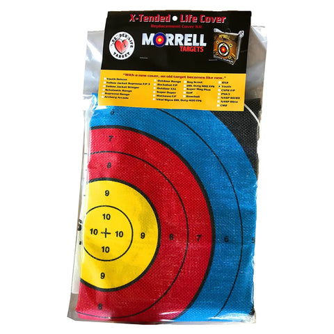 Youth Field Point Bag Archery Target Replacement Cover with colorful target design, fits Model 109RC, weatherproof material.