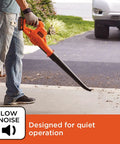 Person using 20V Max Weed Wacker Edger And Sweeper Combo With Two Batteries And Charger, Cordless Trimmer And Leaf Blower Kit on driveway