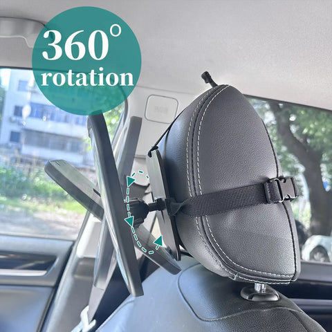 Two-Pack Baby Car Mirror For Rear-Facing Infants, Must-Have Shake-Proof Shatterproof, 360 Degree Adjustable Angles on headrest
