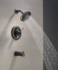 Windemere 14 Series Bathtub And Shower Faucet Set In Oil Rubbed Bronze With Shower Head And Handle Trim, valve not included