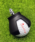 3 Prong Golf Ball Retriever Grabber With Back Saver Claw Put On Putter Grip Suction Cup Ball Grabber Screw In Tool on green grass