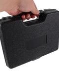 Compact Pneumatic Air Pencil Die Grinder With Heavy Duty Steel Build For Precision Engraving And Polishing Tasks black carrying case with textured surface