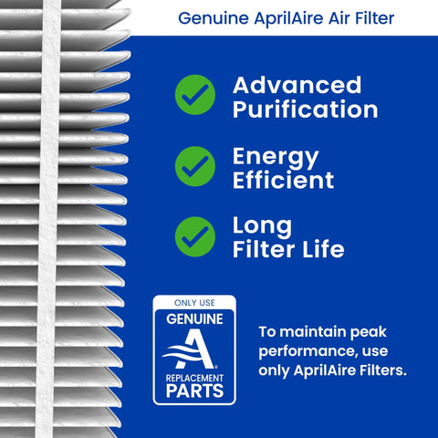 Replacement MERV 11 Filter For Whole House Air Purifiers 16x20x4 Fits AprilAire 1110 Model Pack Of 1 features and branding