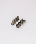 Screws and brackets included with 1U Horizontal 19 Inch Rack Mount Cable Management Raceway Panel With Cover Black