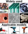 Image showing various uses of 12 Pack Pro Grade Diamond Chainsaw Sharpener Bits Three Sixteenth Inch Four Point Eight Millimeter.