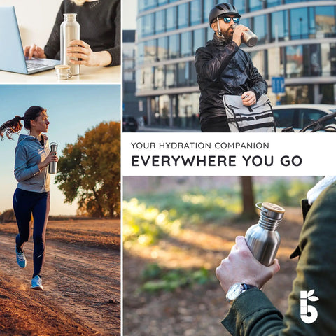 Straight Up Reliable Stainless Steel Water Bottle 32 Oz Single Wall Reusable Drinkware Built Tough For The Daily Grind Scratch Resistant Finish Makes Cleanup A Breeze Solid Core Keeps Your Faves Ice Cold Anytime You Hit The Trail Or Gym