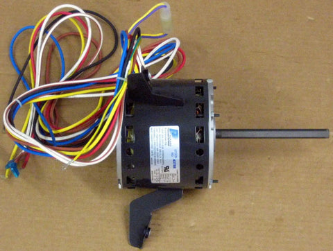 Straight Shooter 1/2 Hp Torsion Flex Motor Cranking Out Legit 208 Through 230V with multiple wires and shaft for cooling applications.