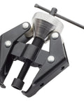 EZ RED BK706 battery terminal and wiper arm puller tool; black metal clamp with knurled silver knob