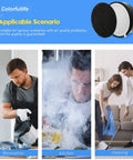 Three Pack Replacement Filter For Levoit LV H132 Air Purifier scenario uses: renovation, kitchen, cleaning