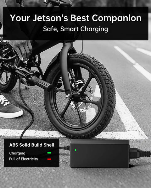 54.6V Electric Bike Charger For Jetson Haze Ride Ready Plug And Go E Bike Models JHAZE BLK JHAZE CAN BLK JHAZE BLK OB