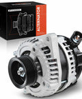 Alternator Replacement for Honda and Acura V6 Cars Drop In Fit for Accord 08 12 3.5L V6 and others, front view
