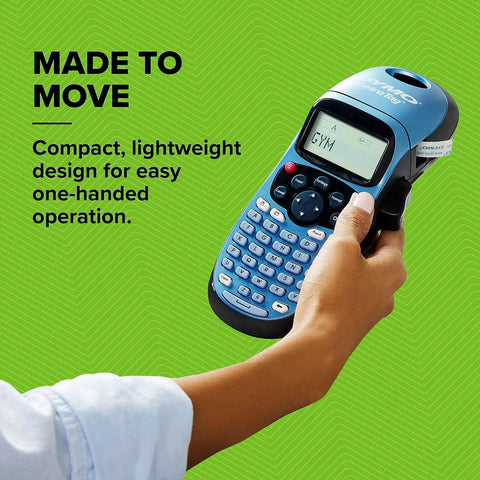 Portable Handheld Labeler With Thermal Printing Tech for snappy tags, compact design for one-handed operation.