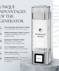 Hydrogen Water Bottle Generator Pro Portable Alkaline H2O Machine With 9000 PPB features and design