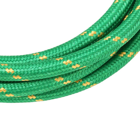 Close-up of Ultra Flexible High Temp Steam Hose 9.8 Feet For Steam Irons Green Silicone Tubing With 0.7 MPa Middle Pressure Durable Heat Resistant