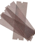 Four sanding screens for Dust Free Vacuum Sander For Drywall With Pro Pole Sander, shown spread out on white background.