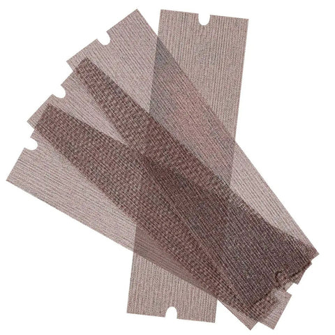 Four sanding screens for Dust Free Vacuum Sander For Drywall With Pro Pole Sander, shown spread out on white background.