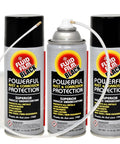 Undercoating Protection Aerosol Spray Kit 3 Pack 11.75 Oz Each With Extension Wand Rust Inhibitor And Anti Corrosion Lubricant For Cars Trucks And Metal Surfaces Non Tacky Formula, three cans